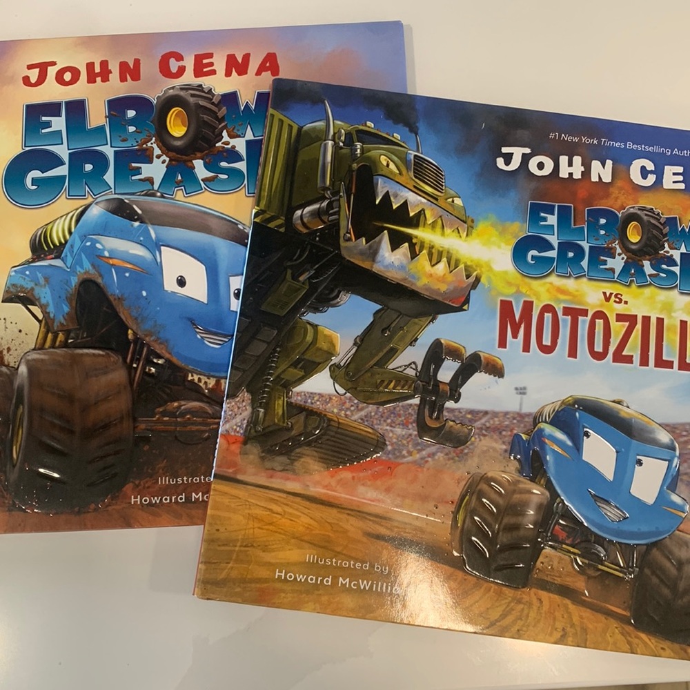 Duo of John Cena’s best selling series “Elbow Grease”